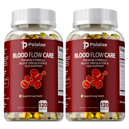 Blood Flow Care - Balance Blood Pressure, Support Heart, Cardiovascular Health, Promote Blood Circulation - 120 Capsules